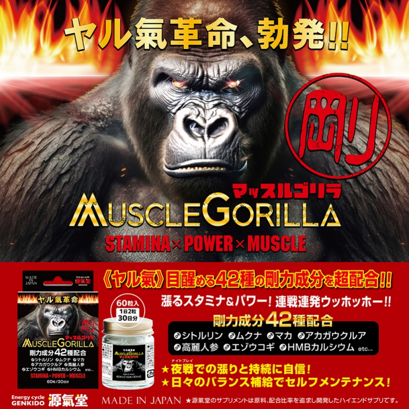 マッスルゴリラ - ウインドウを閉じる