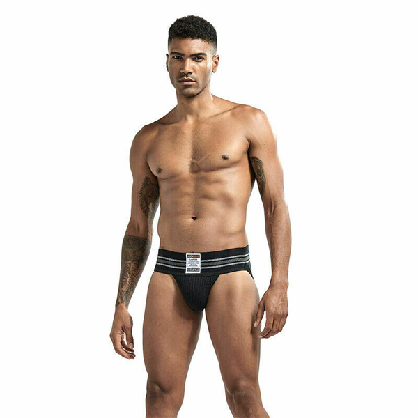 JOCKMAIL アスレチックジョックストラップ （ 黒・2XL ）