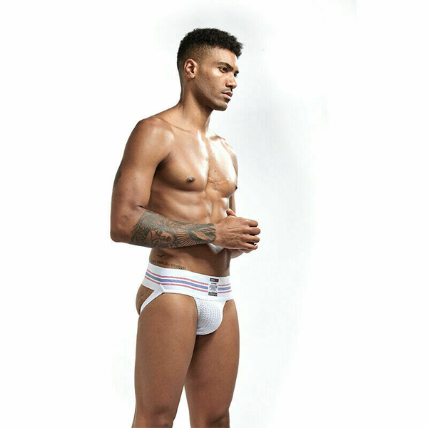 JOCKMAIL アスレチックジョックストラップ （ 白・XL ）